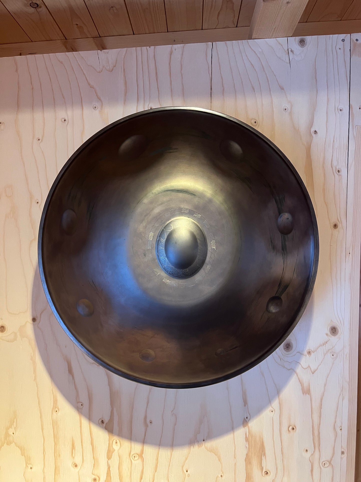 Fjäril MJUKA - Handpan - Wand - Halter Ahorn