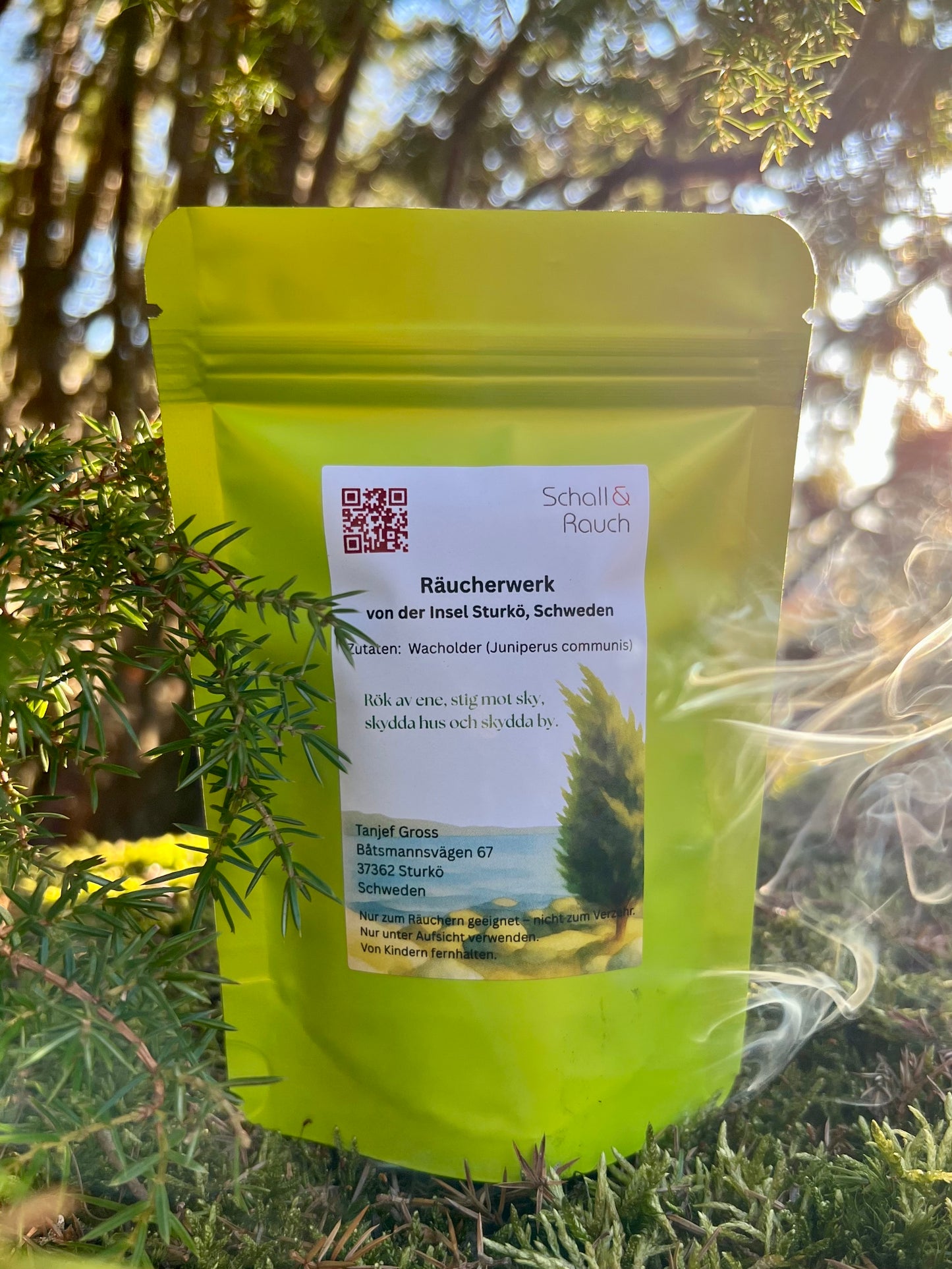 SCHALL & RAUCH – Wacholderspitzen - MOOS, Insel Sturkö, Südschweden · 15g